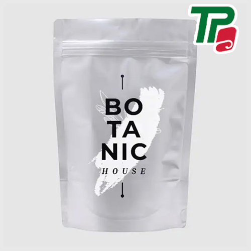 Túi Zipper bạc
